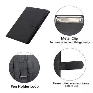 A4 Pu Leather File Folder Without Calculator 1