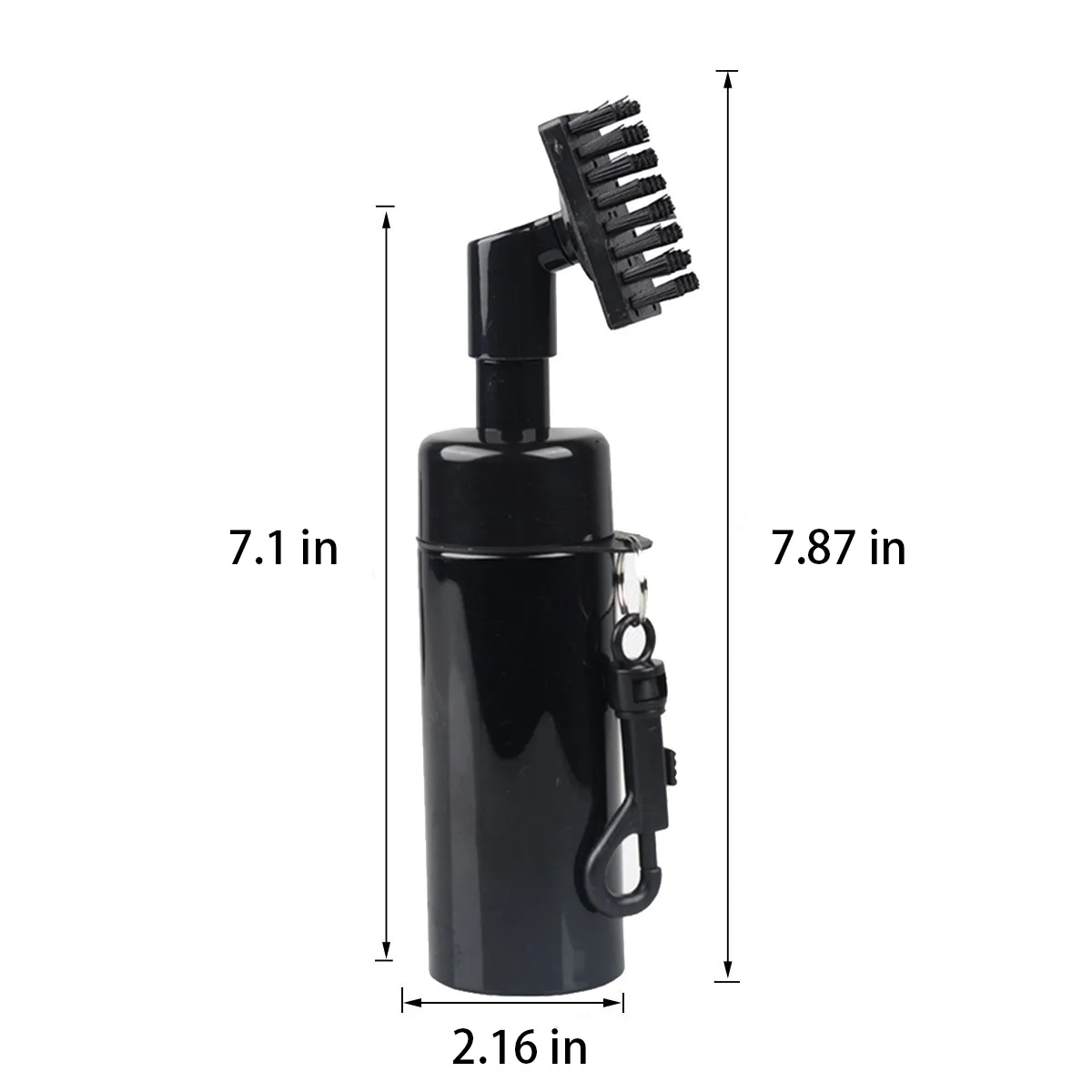 Golf Club Groove Cleaner Brush Bottle with Water Dispenser 4