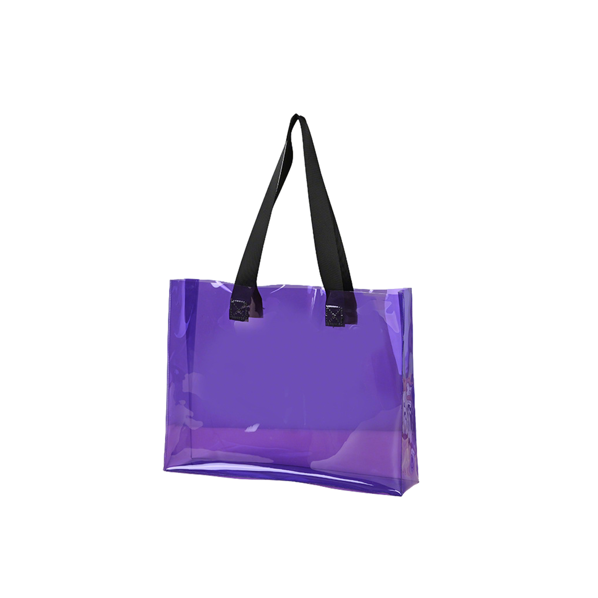 PVC Transparent Tote Bag With Sturdy Handle 6