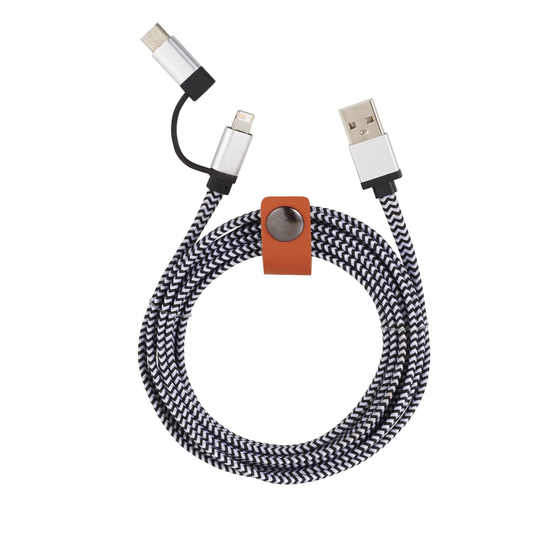 Paramount 3-in-1 Fabric Charging Cable 7