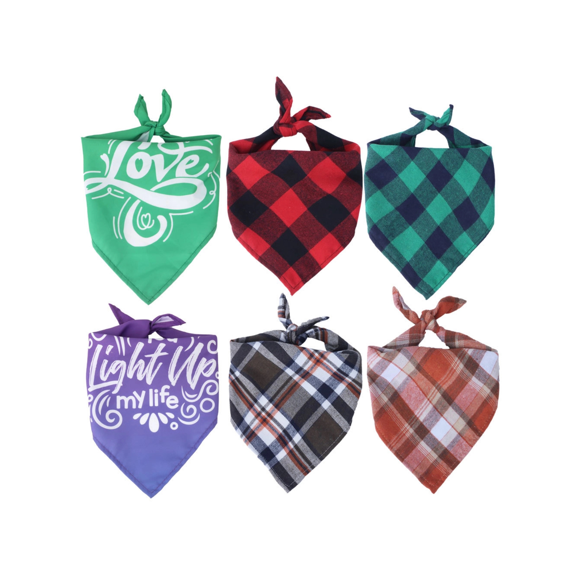 Sublimation Triangle Dog Bandana 2
