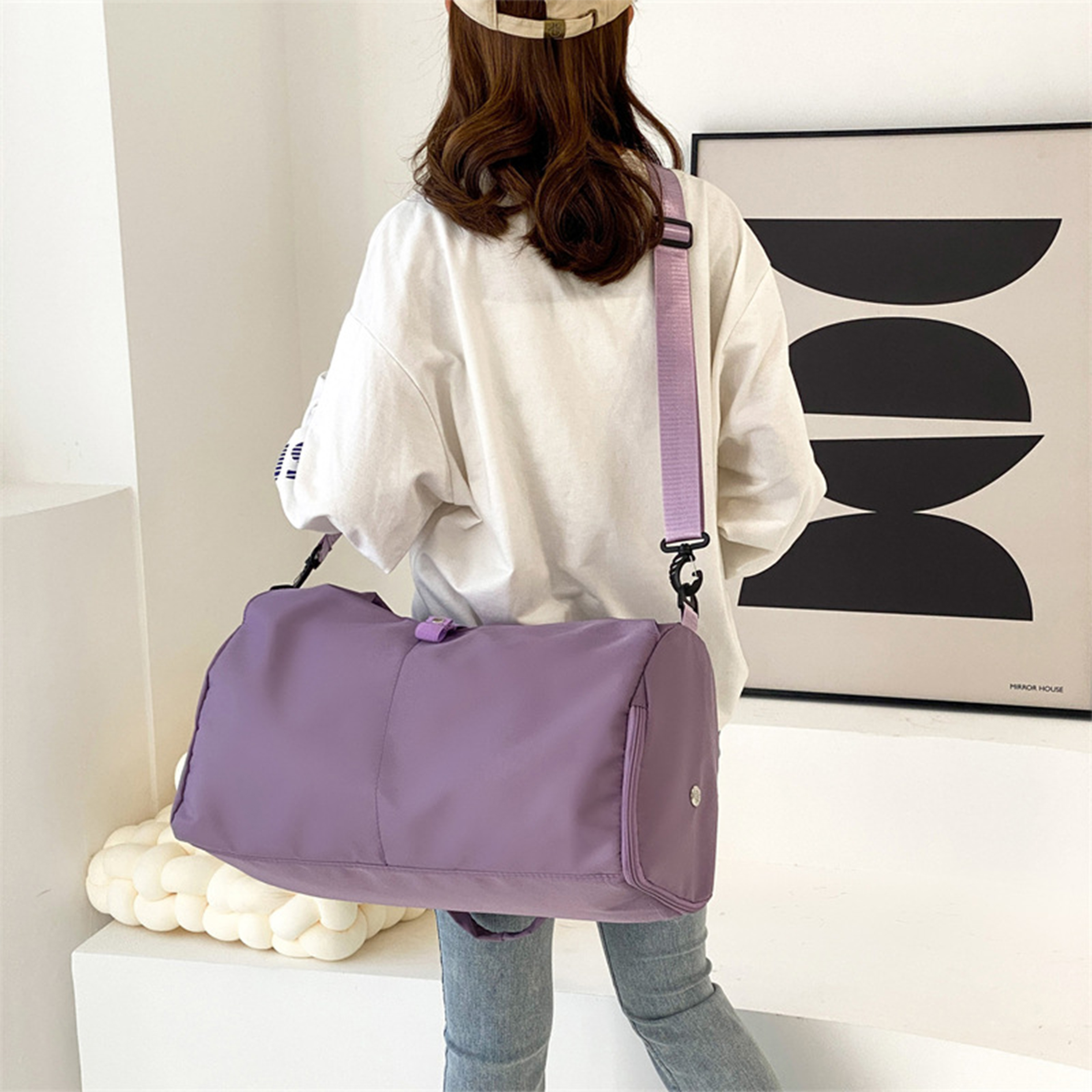 Oxford Versatile And Stylish Tote Bag For Daily And Travel Use 1