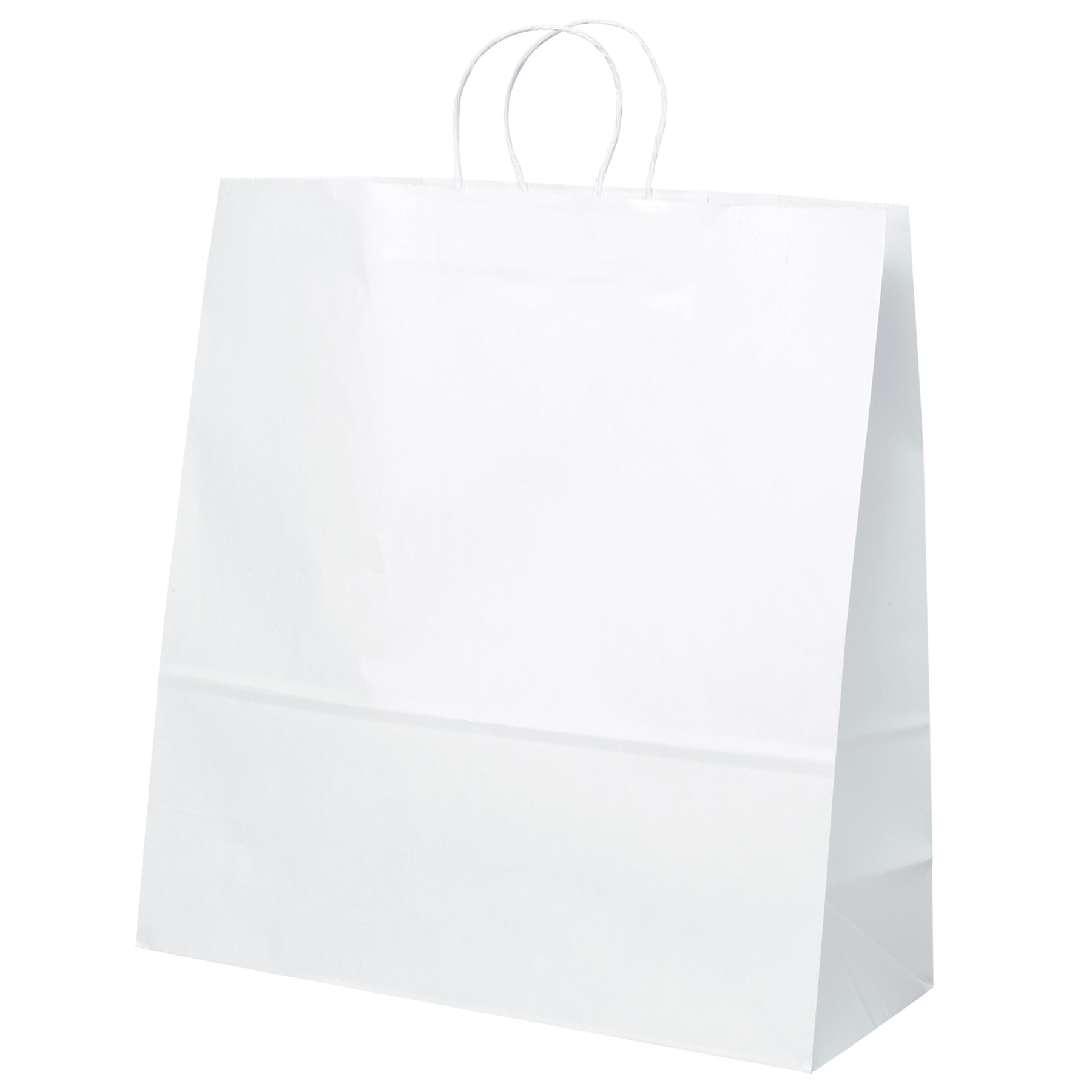 Duke - White Shopper - Flexo Ink Print 1