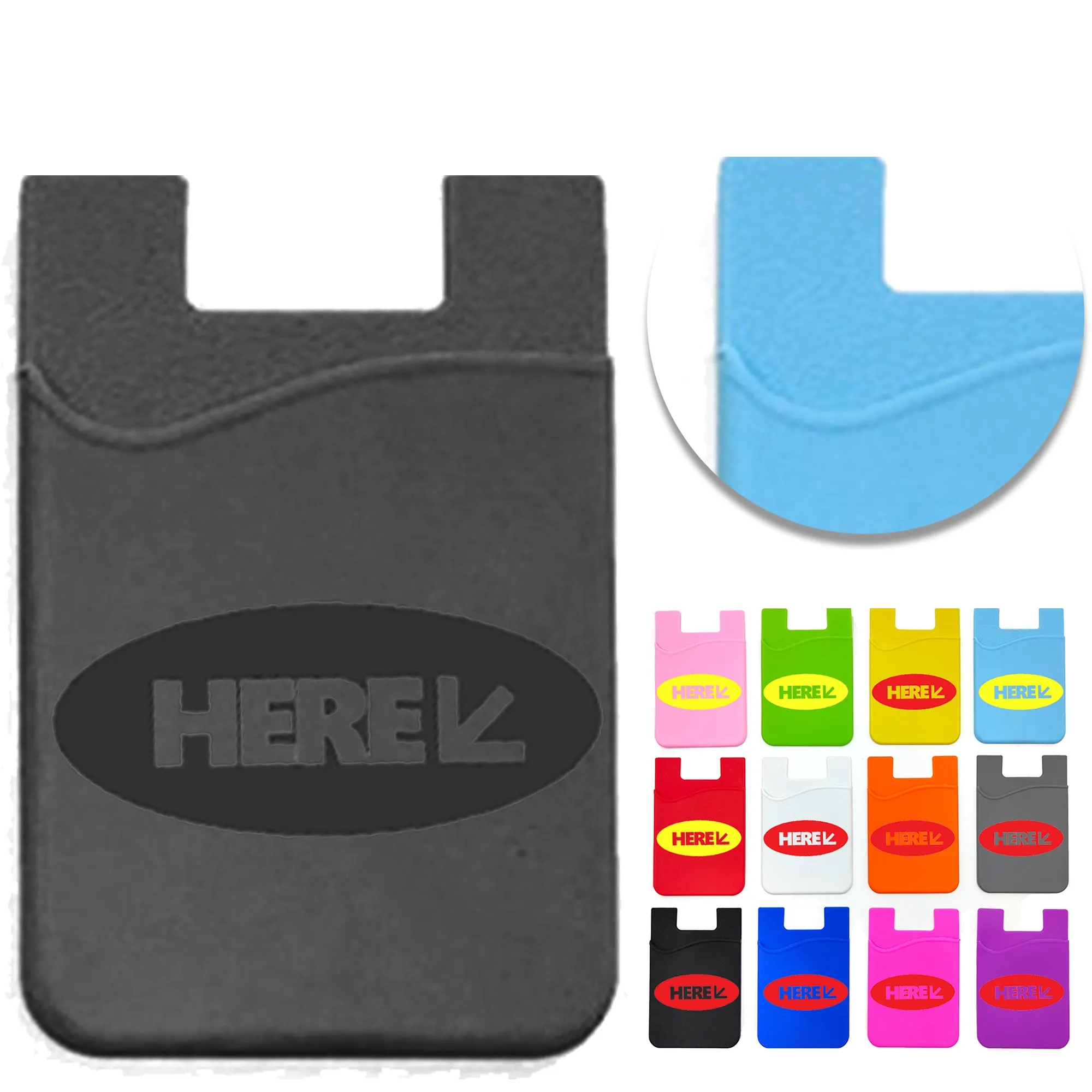 Silicone Mobile Phone Wallet 1