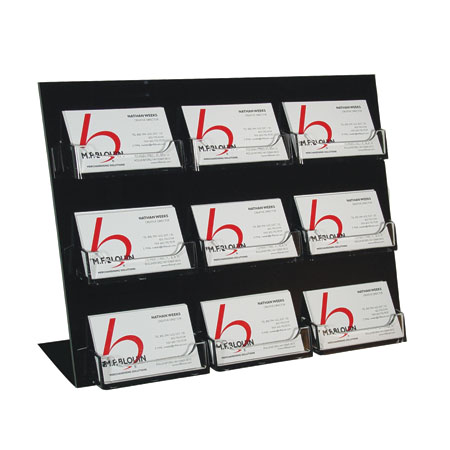 Counter Business Card Holder 9 Pockets