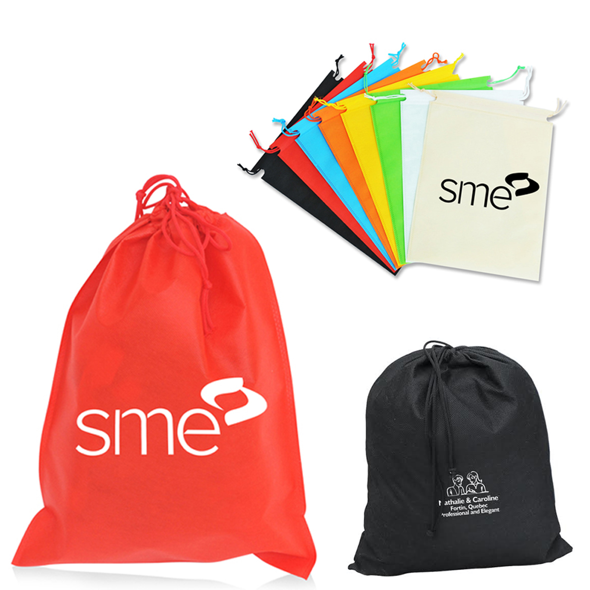 Polypropylene Cinch Drawstring Bag 8