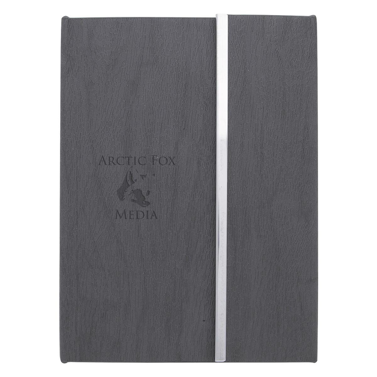 Woodgrain Padfolio With Sticky Notes And Flags 2