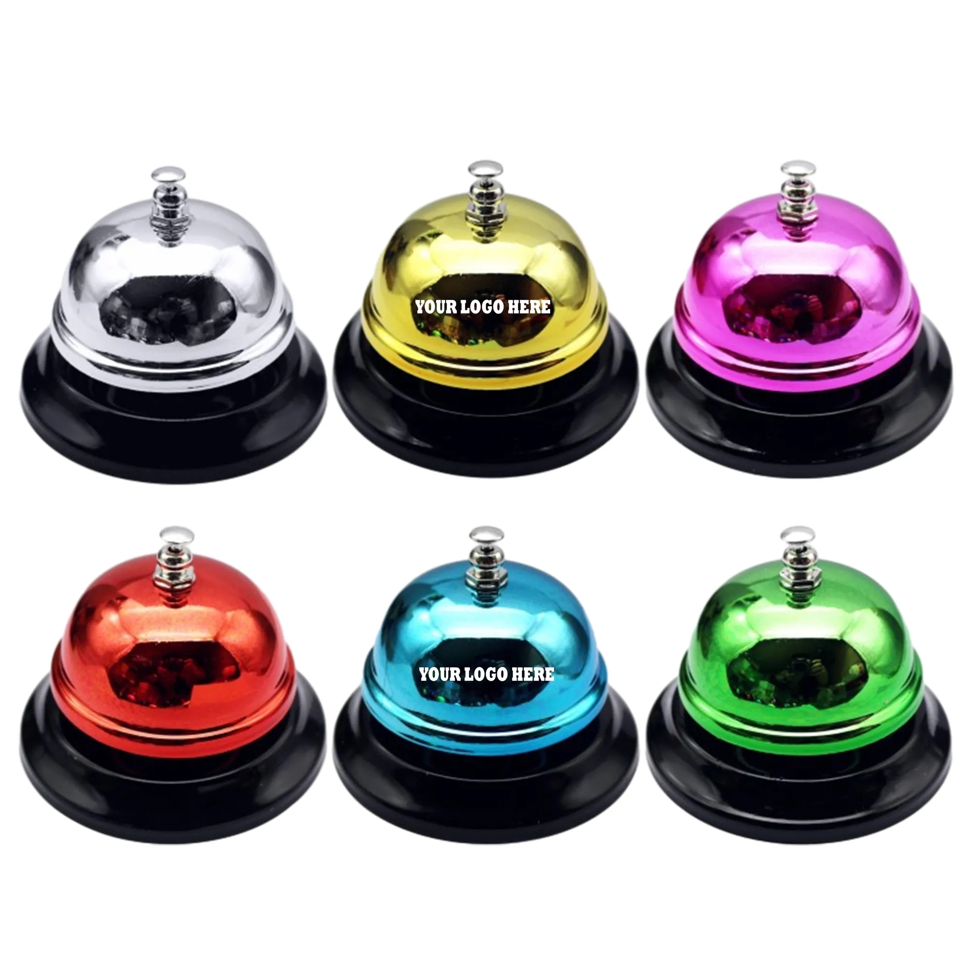 Metal Round Restaurant Service Call Bell MOQ 50PCS 4