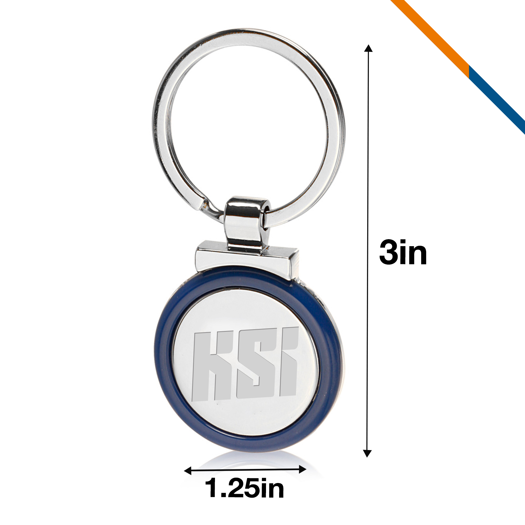 Fred Metal Keyring 5
