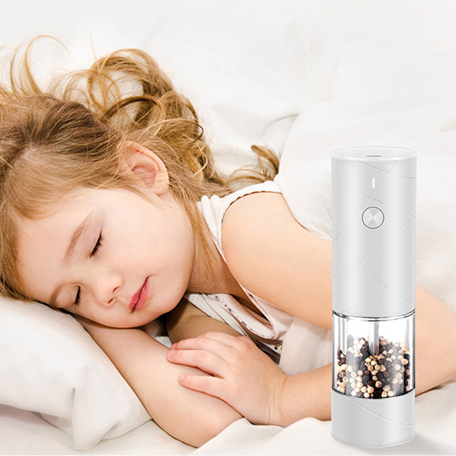 Gravity Electric Salt and Pepper Grinder Set 6