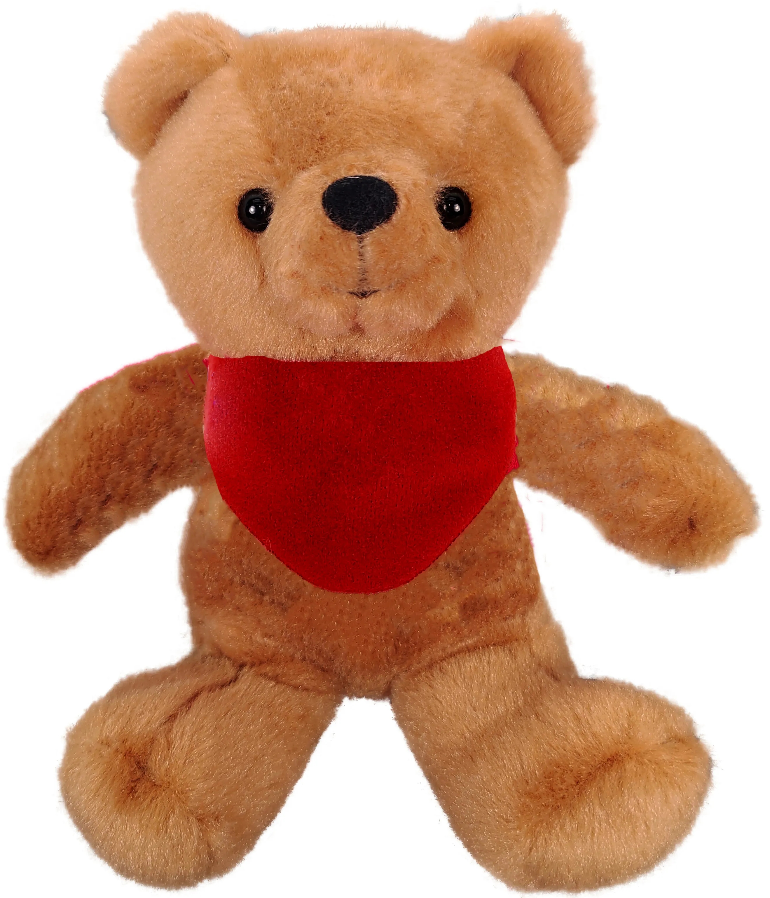 7" Brown Beanie Bear 3