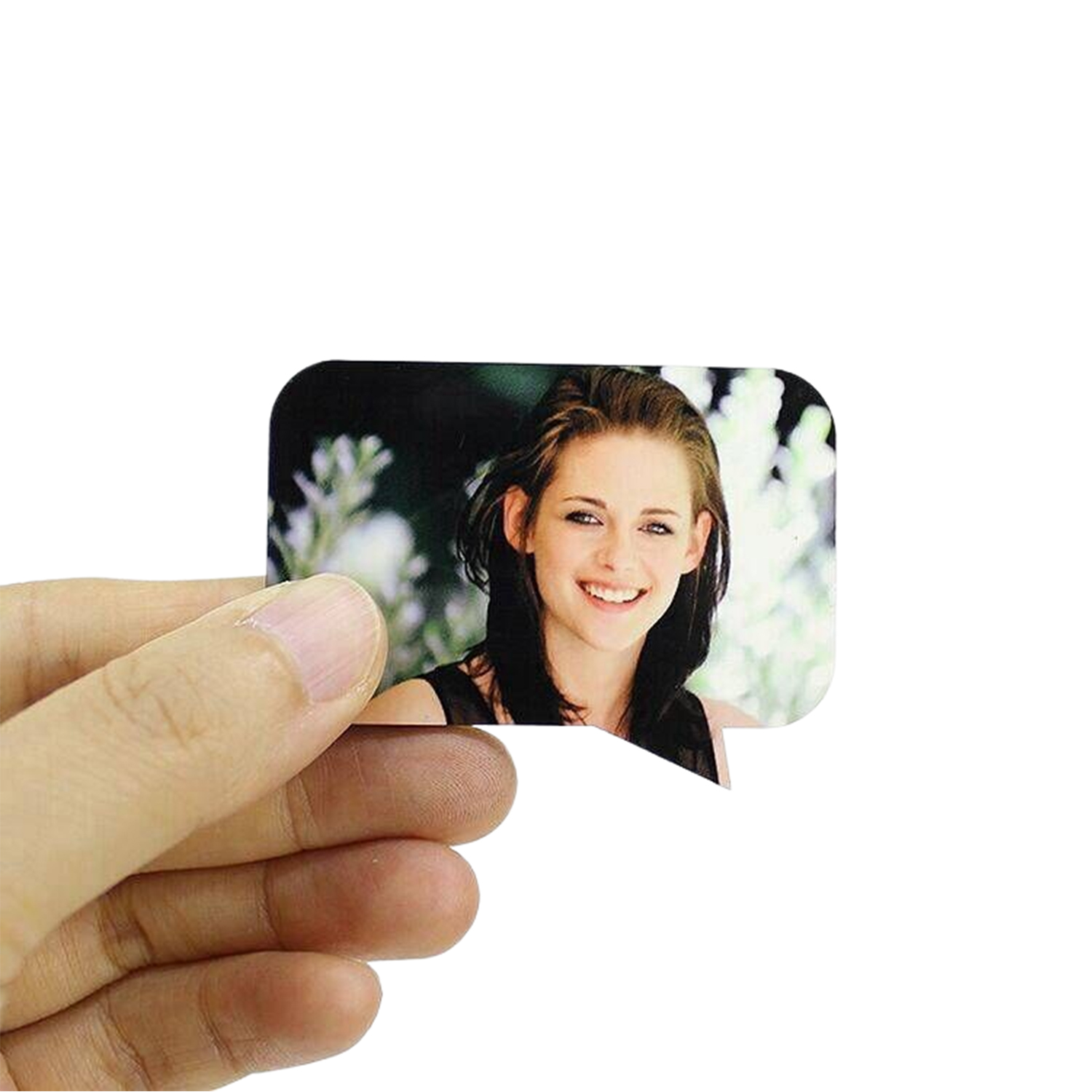 Rectangle Speech Bubble Sublimation MDF Fridge Magnet 3
