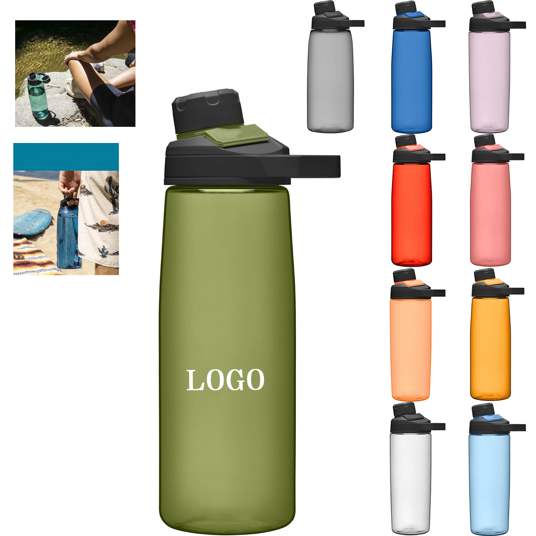25oz Magnetic Cap Chute Mag Water Bottle 7