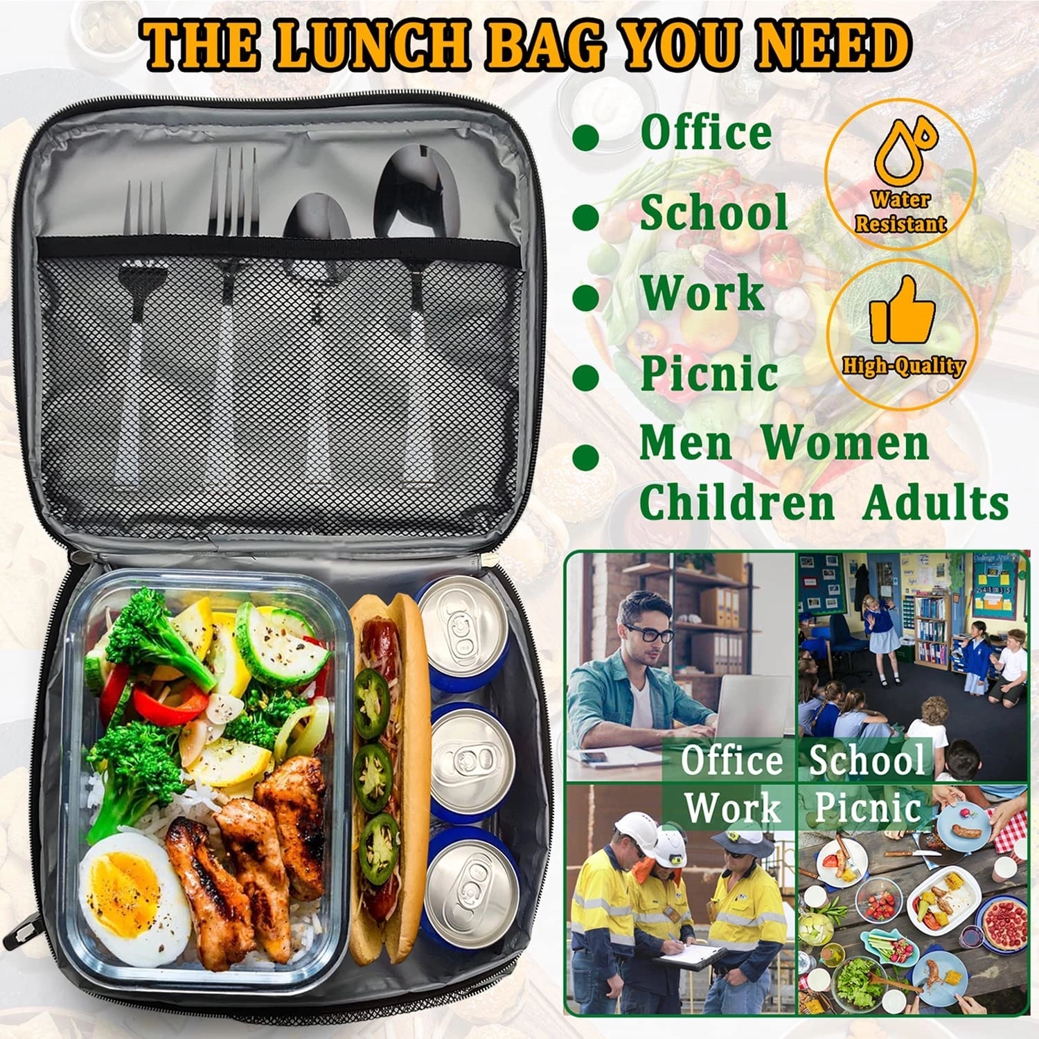 Reusable Portable Lunchbox 3