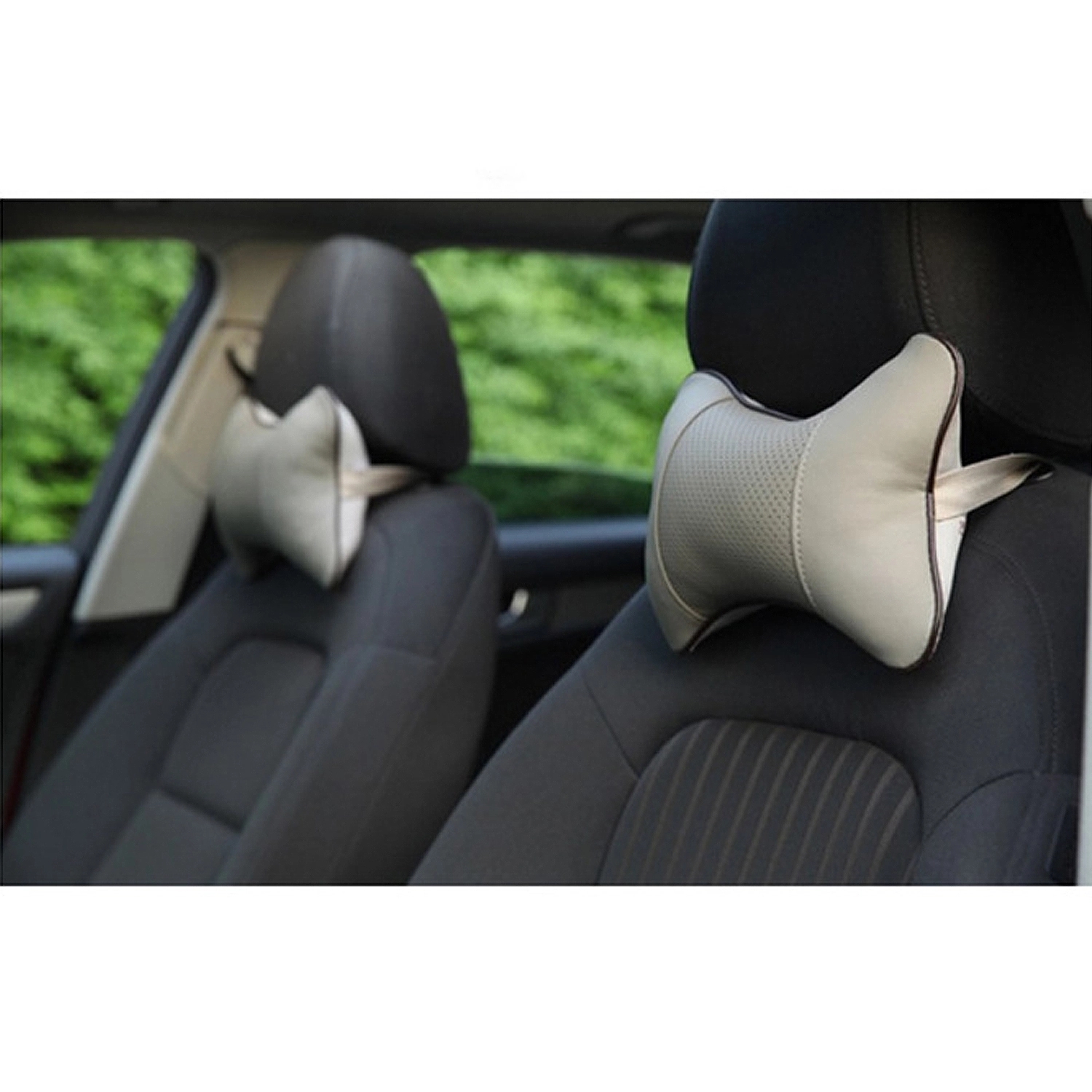 Pu Leather Car Neck Pillows 3