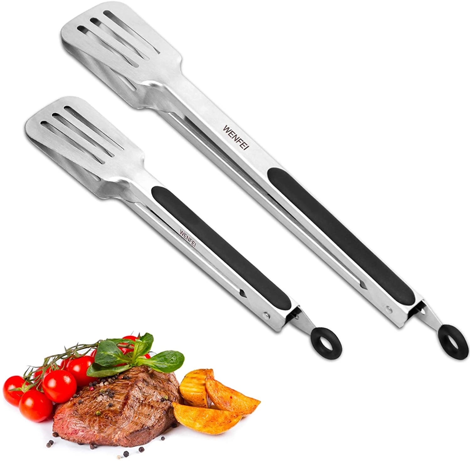 Stainless Steel Barbecue tongs 3