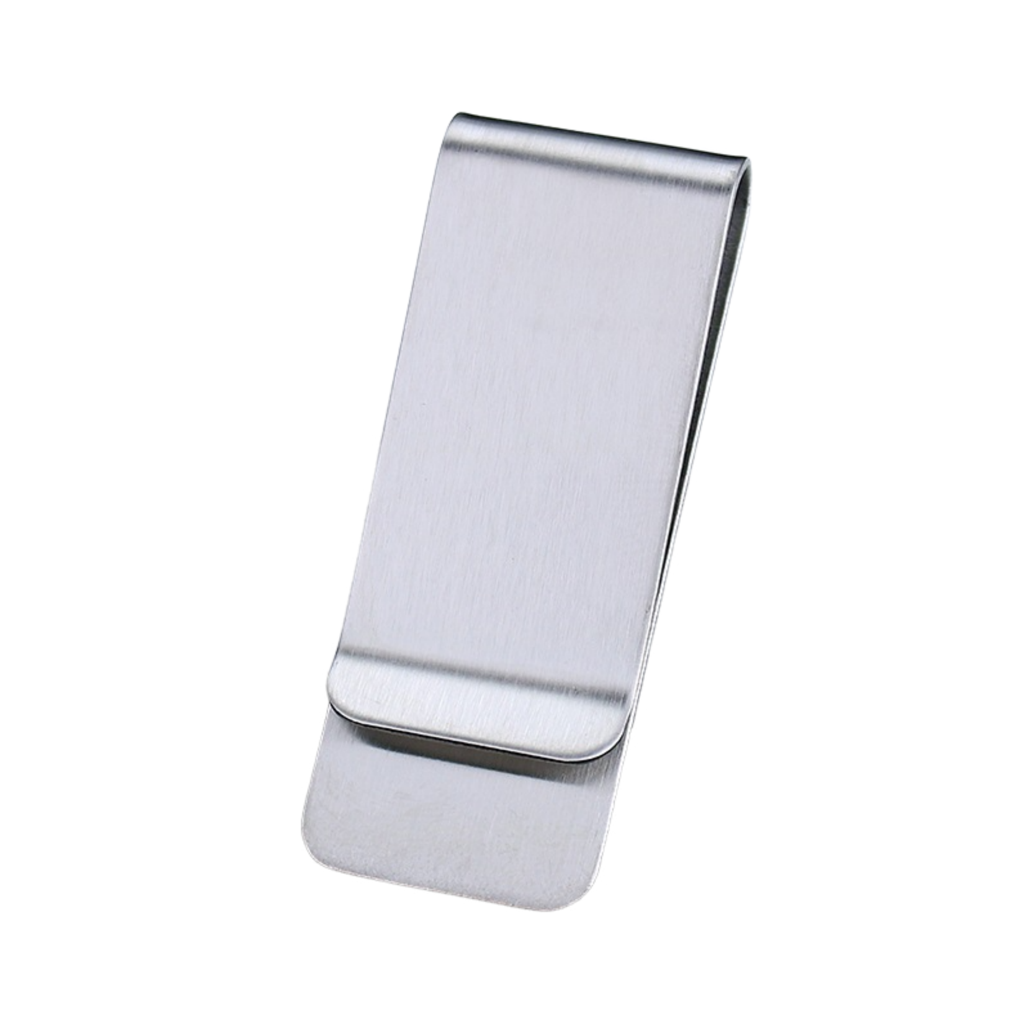 Stainless Steel Money Clip Durable Lightweight Cash Holder 2.04" x 0.79" 4