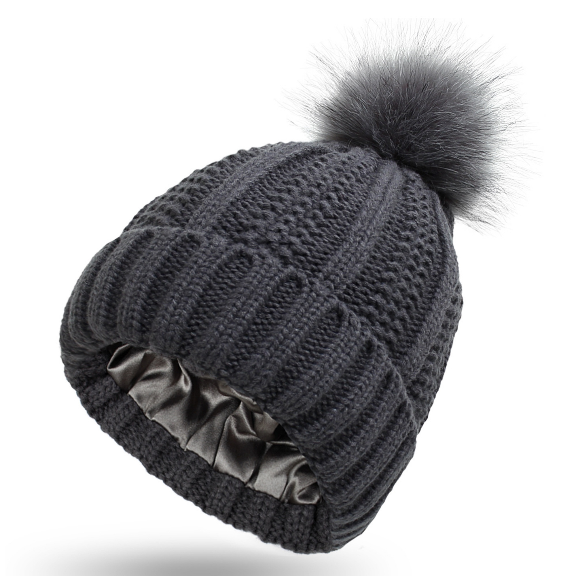 Winter Thick Cable Knit Beanie 5