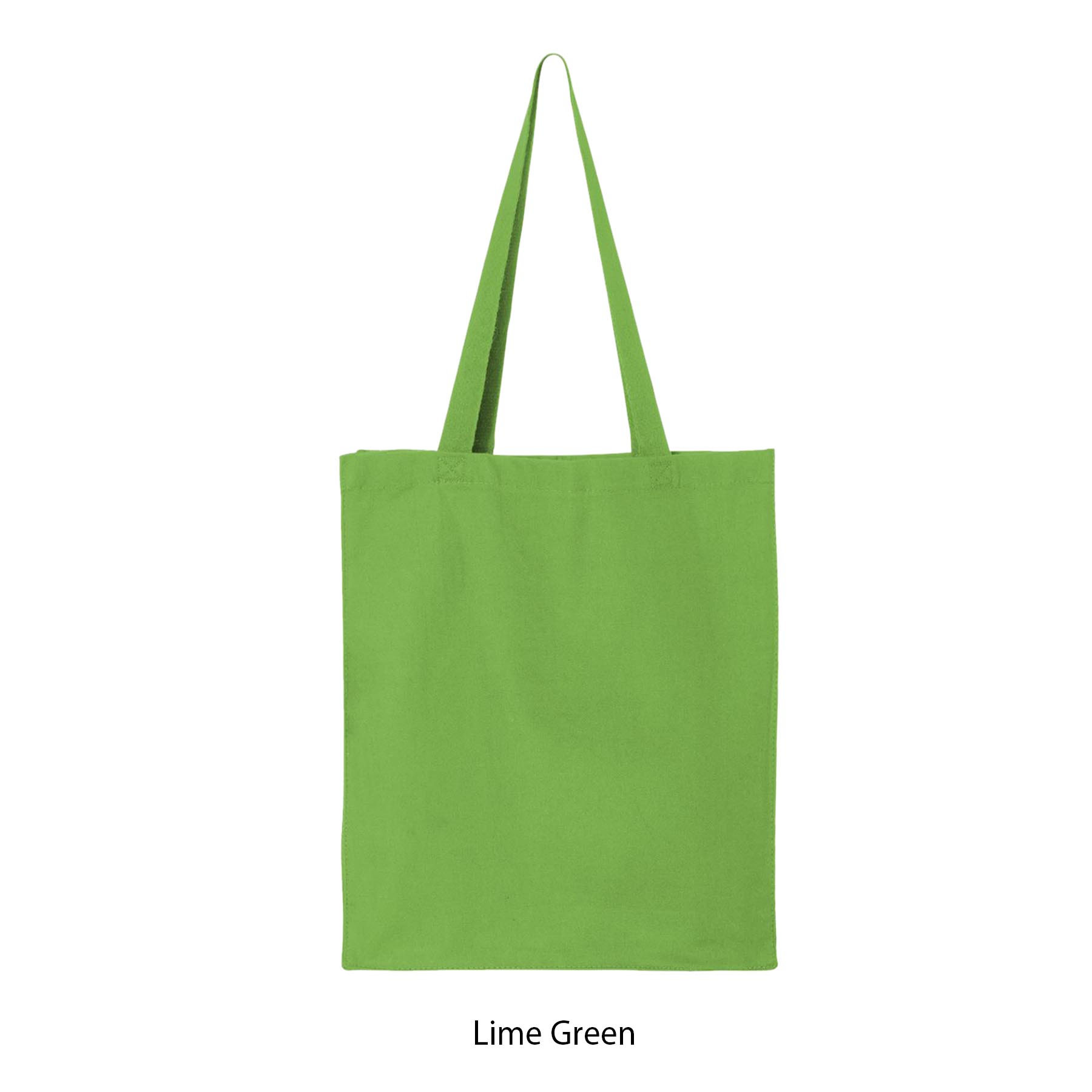 12 Oz. COTTON CANVAS BOOK TOTE BAG w/ GUSSET_R934EBT 5