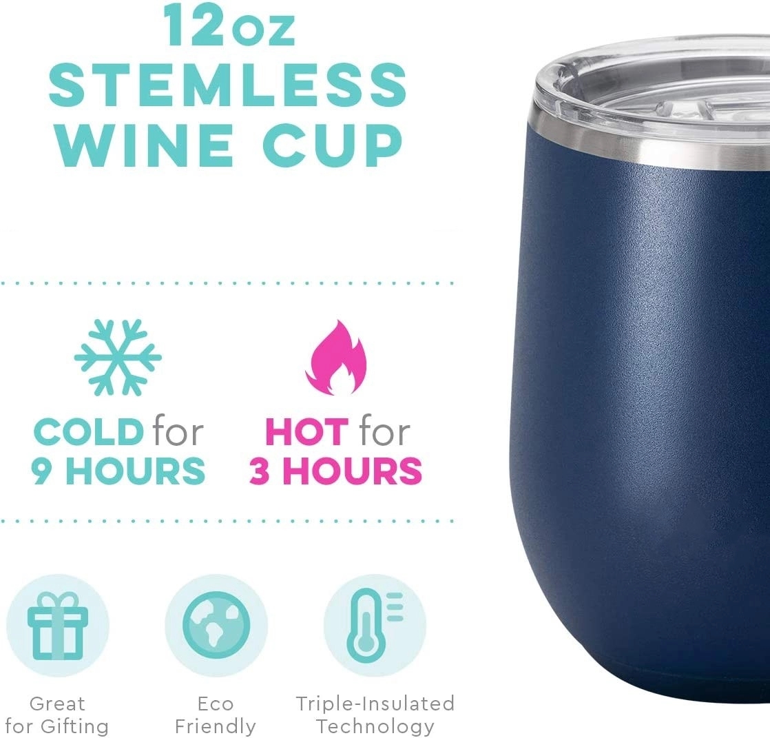 12Oz Wine Tumbler With Lid 4