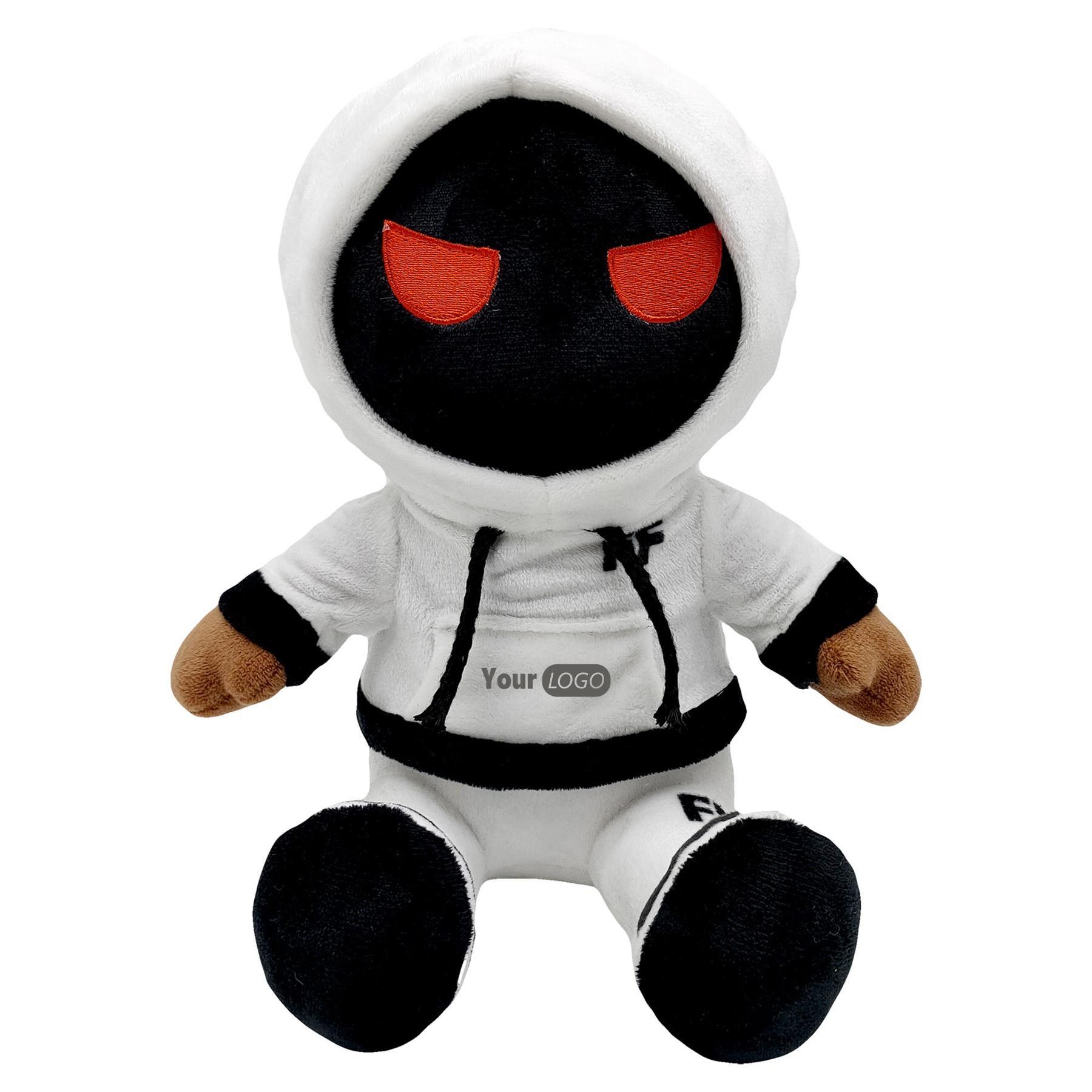 Cotton White sweatshirt plush doll 2