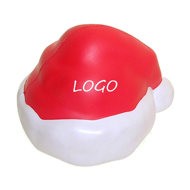 PU Christmas Hat Stress Reliever Ball 1