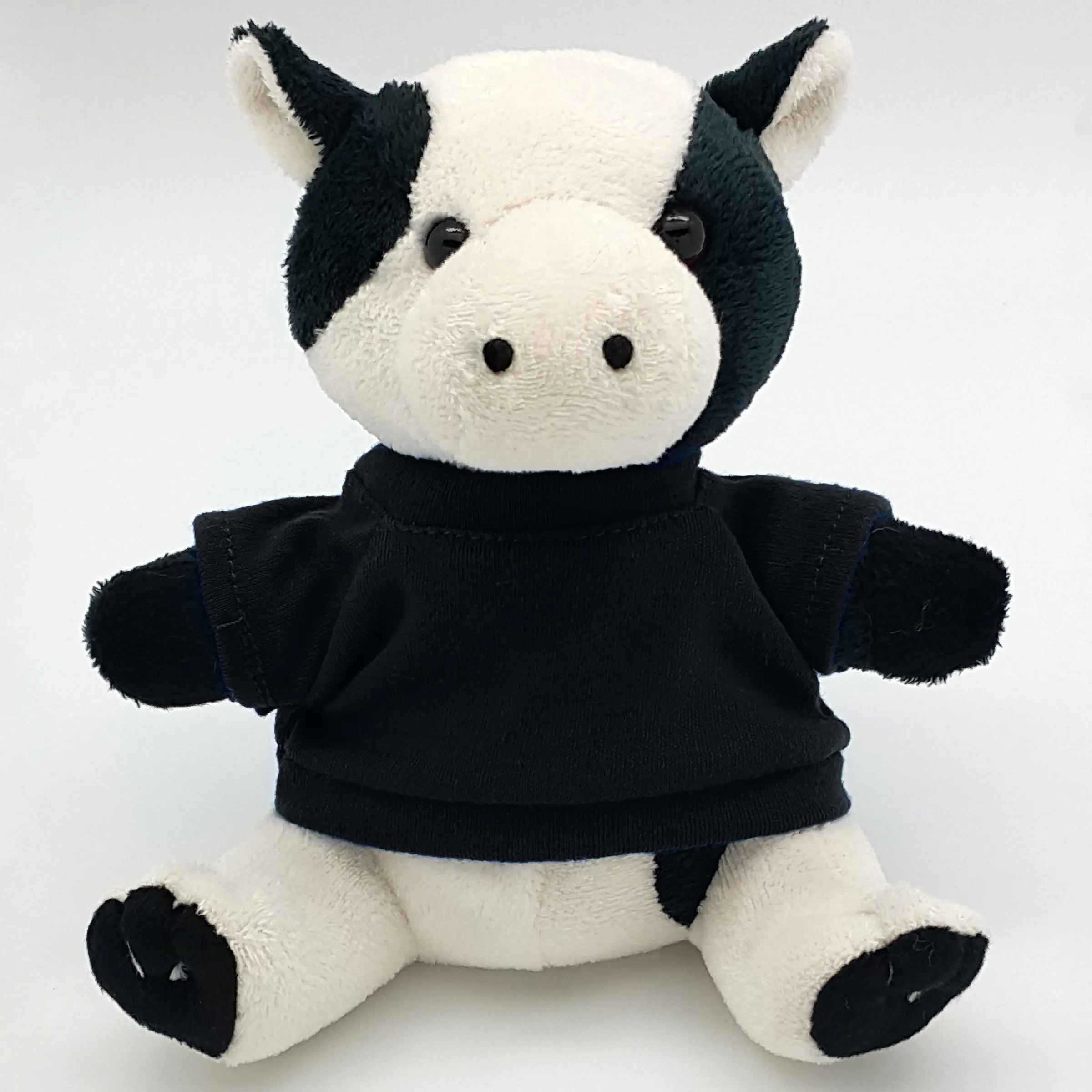 6" Beanie Cow with Embroidered Eyes 5