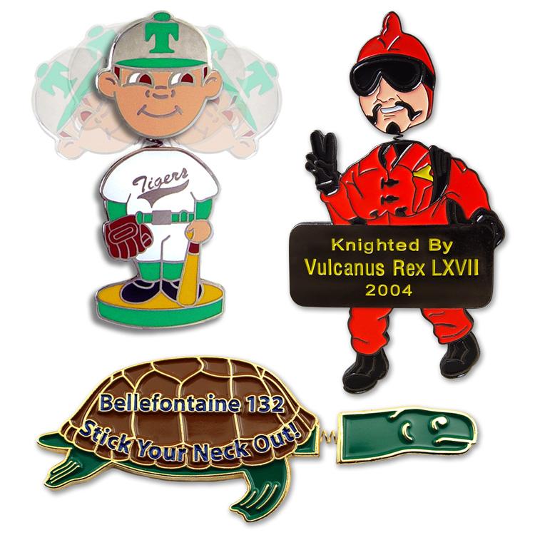 Custom Bobble Lapel Pin 10