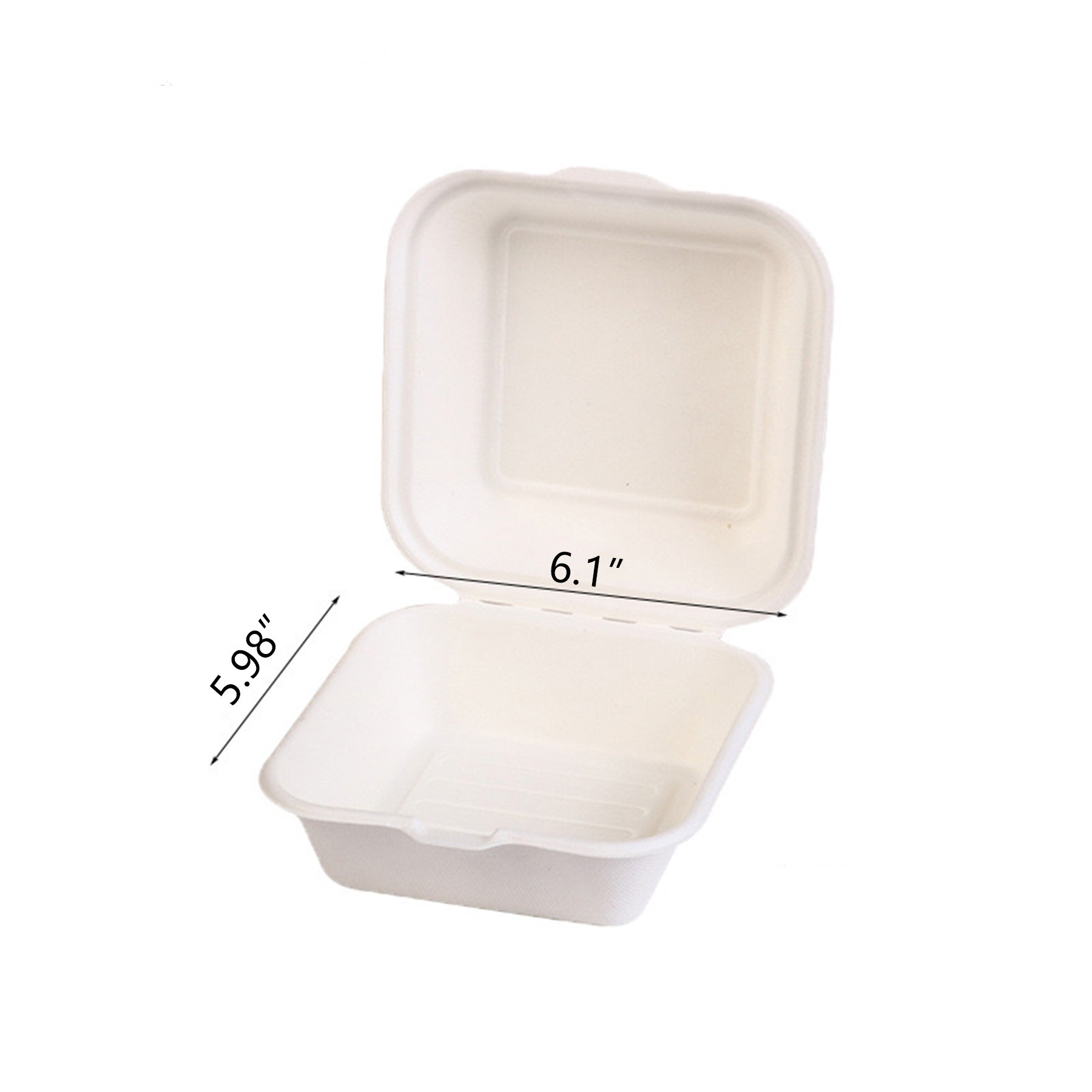 Creative Hamburger Box Thickened Oil Proof Heat Insulation 5