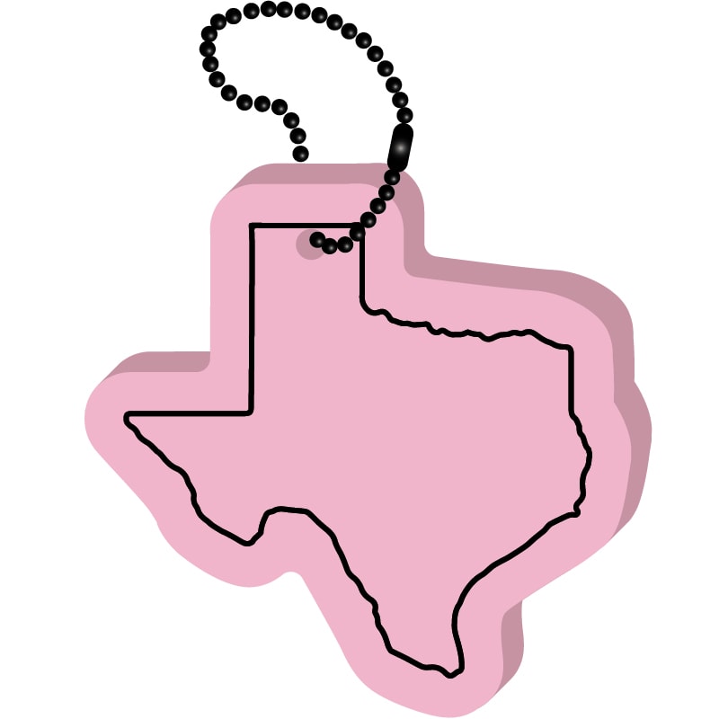 Texas State Key Tag 18