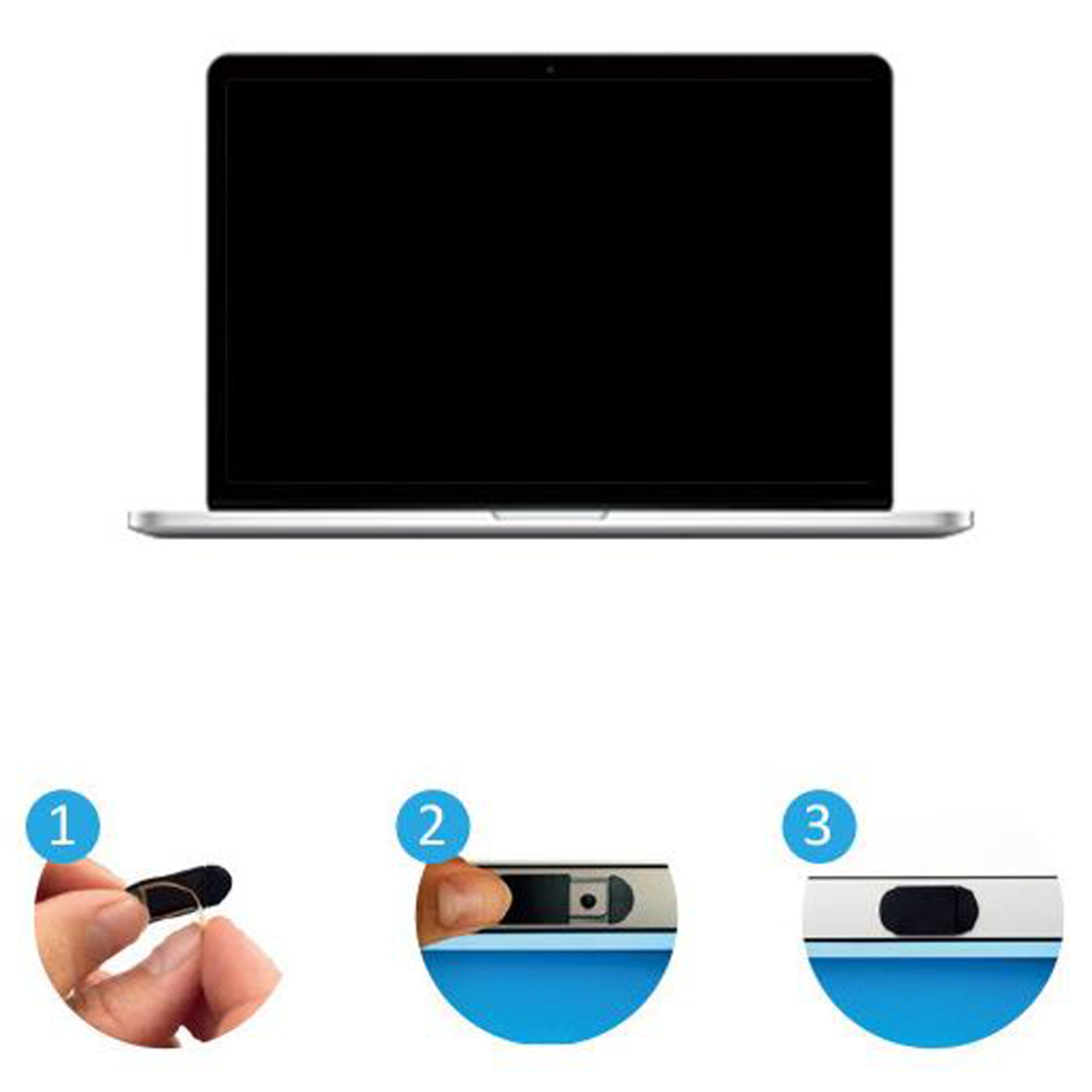 Oval Plastic Webcam Cover 2