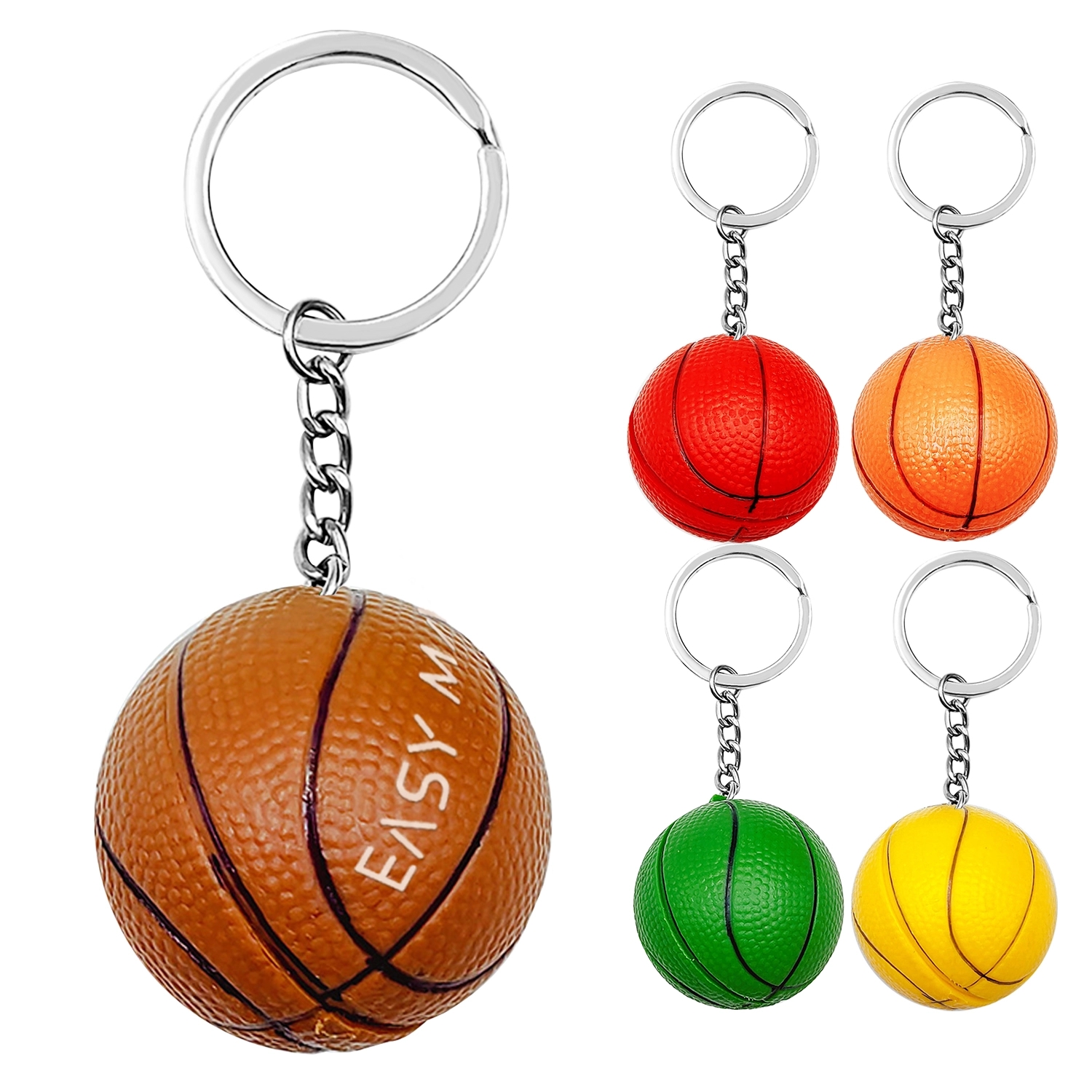 Mini Basketball Key Chain 1