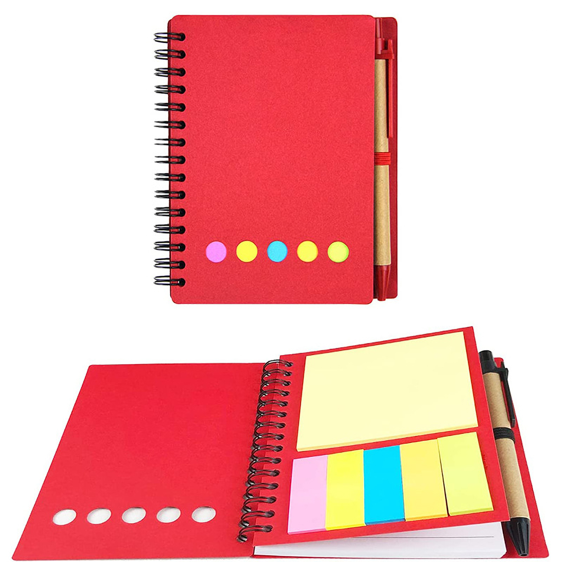 Spiral Notebook With Pen 5
