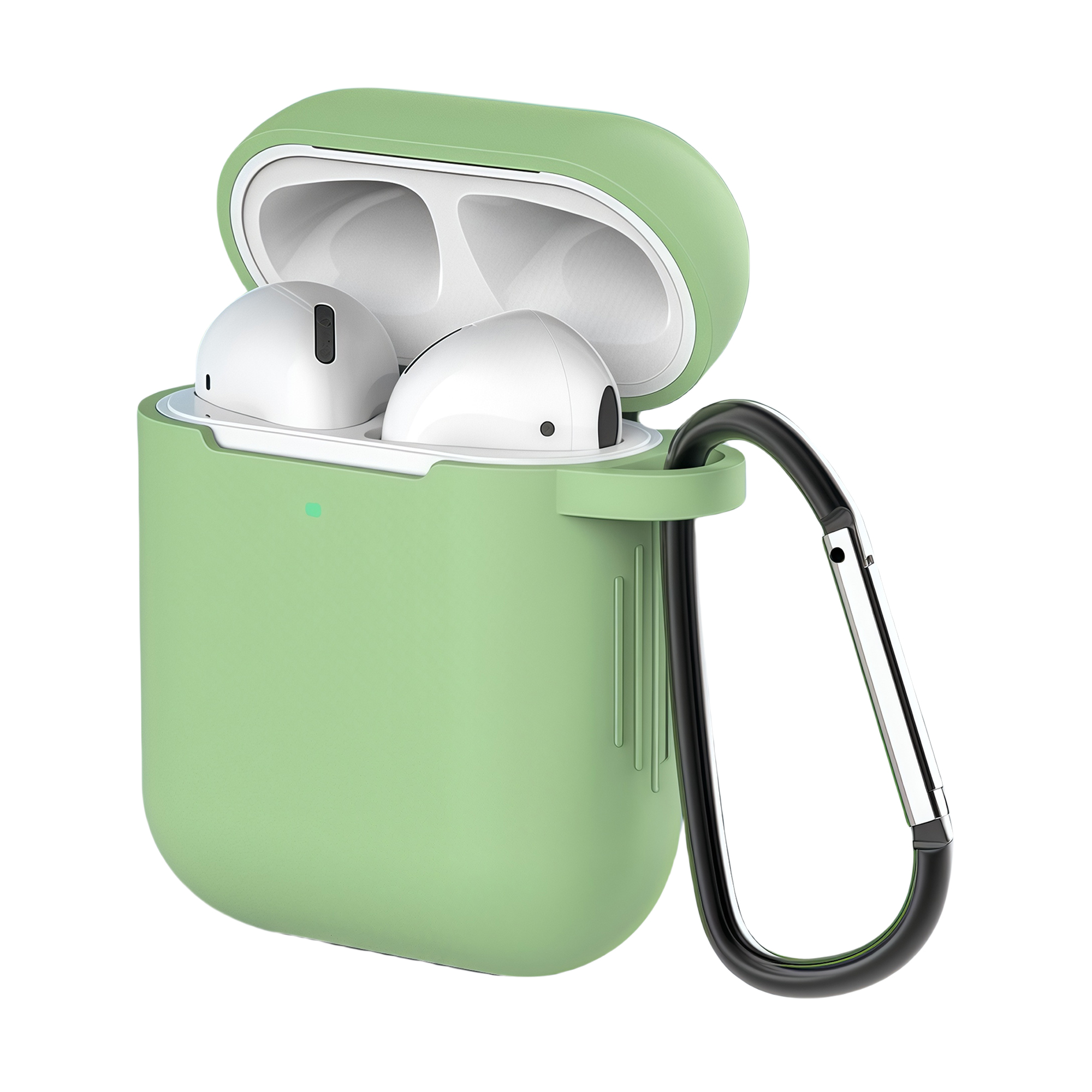 Silicone Earbud Case w/Carabiner 4