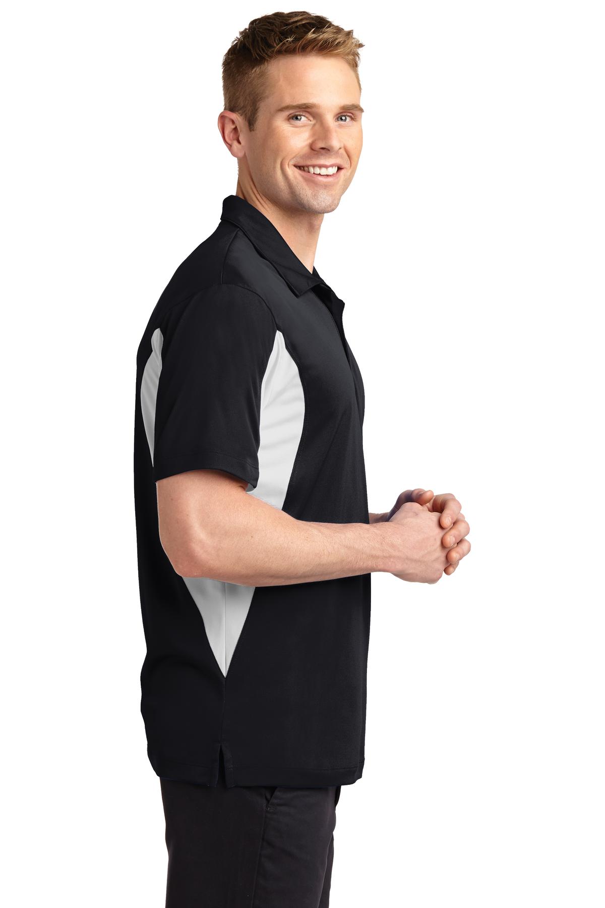 Sport-Tek® Tall Side Blocked Micropique Sport-Wick Polo 9