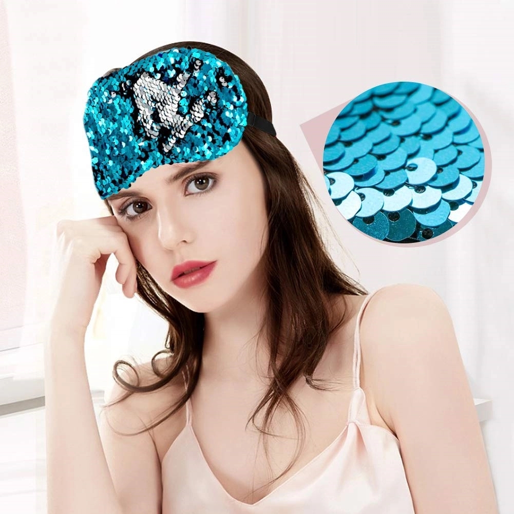 Glitter Sequins Sleeping Eye Mask 12
