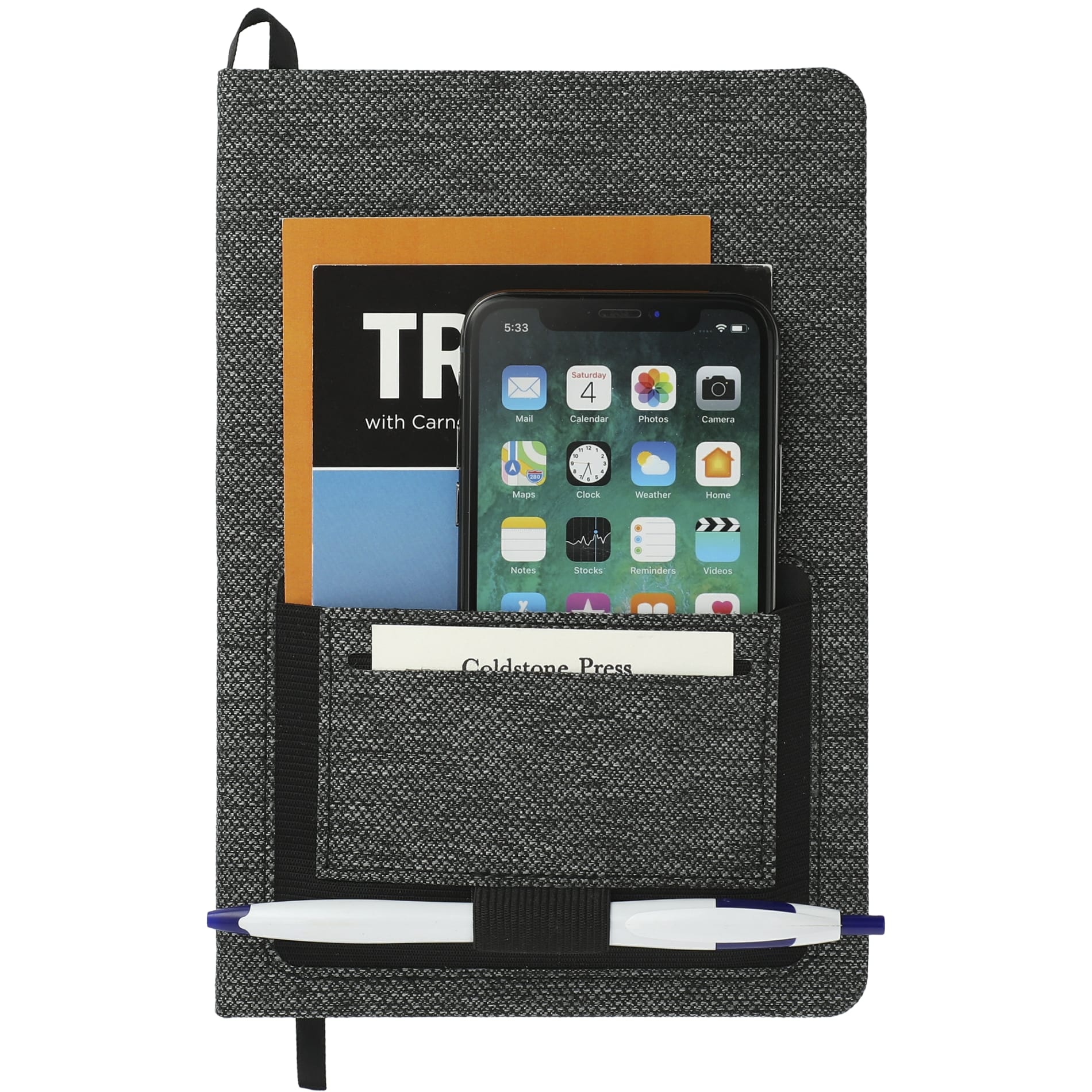 FSC® Mix 5.5” x 8.5” Vila RPET Bound Notebook 11