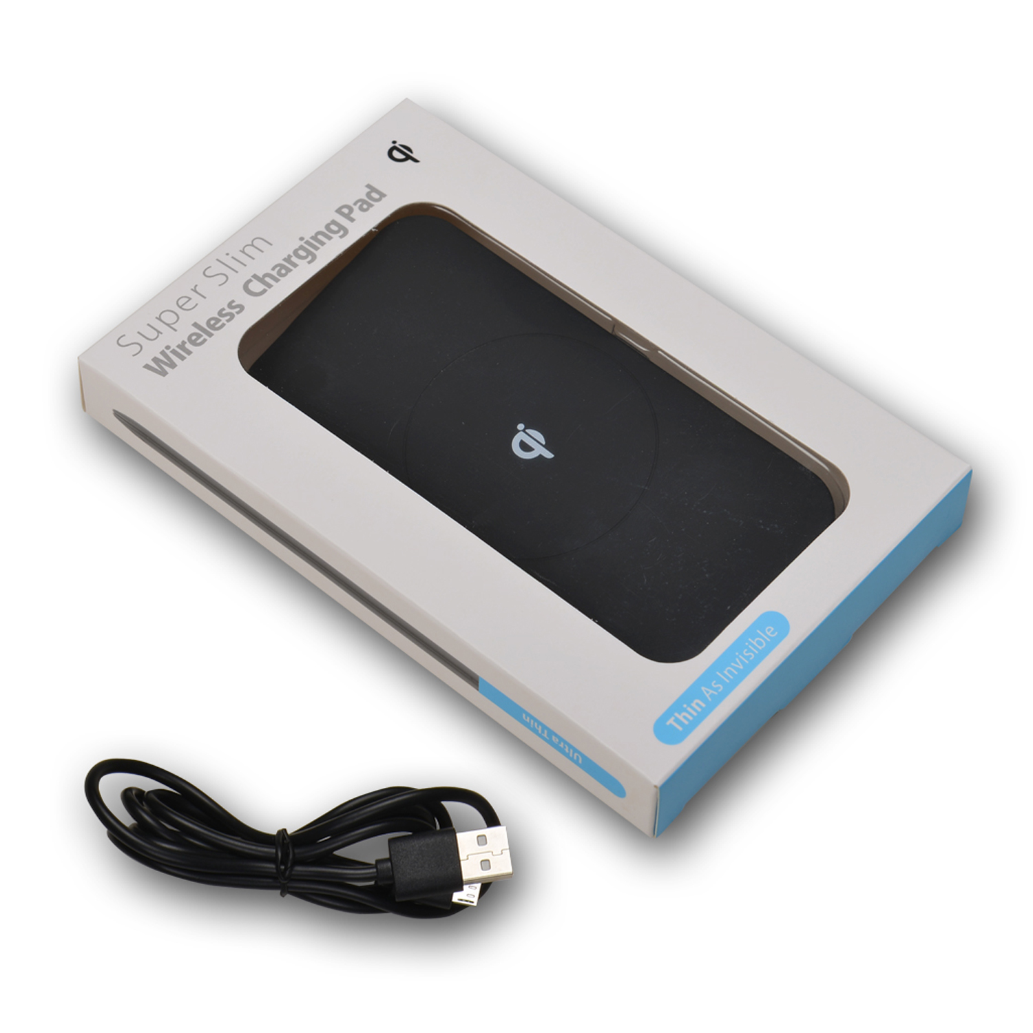 Sleek QI Wireless Charger (10W & 7.5W Fast Charge) 3