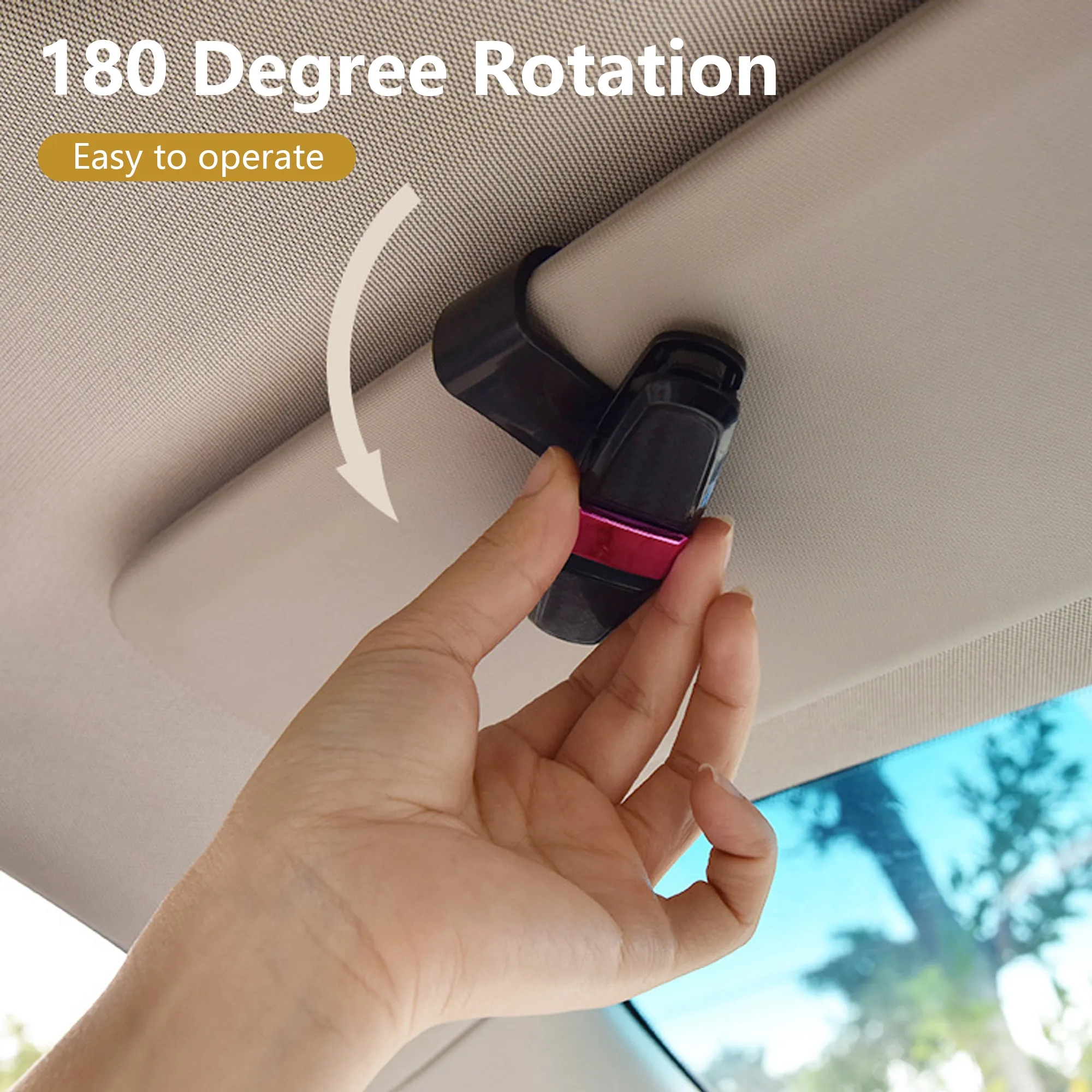 Sun Visor Clip For Glasses 6