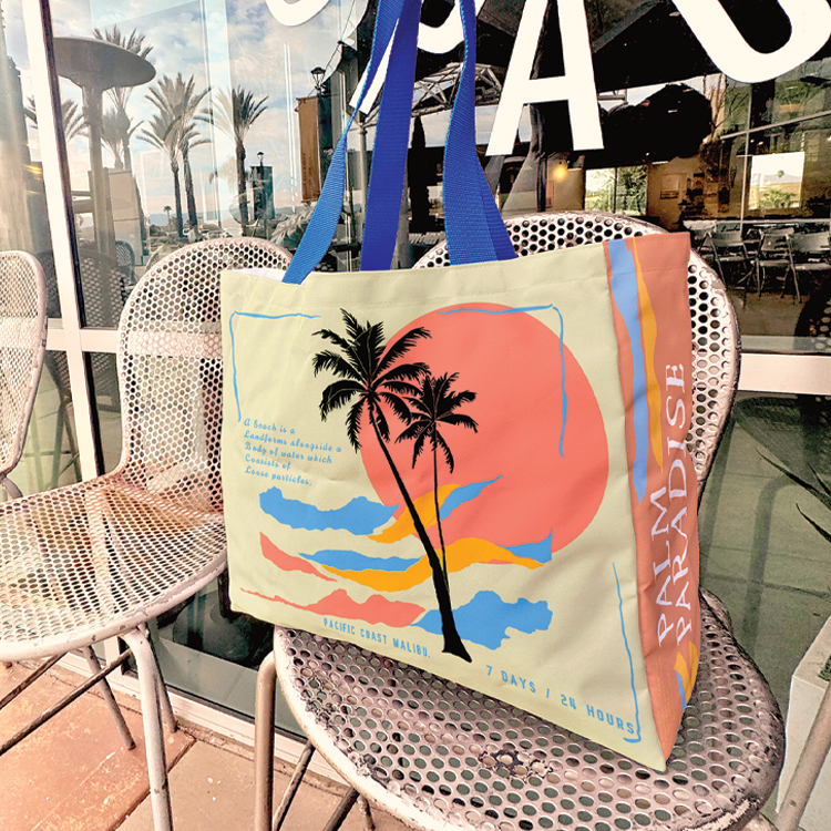 Large Full Side Gusset Tote (16"H x 18"W x 7"D) 5