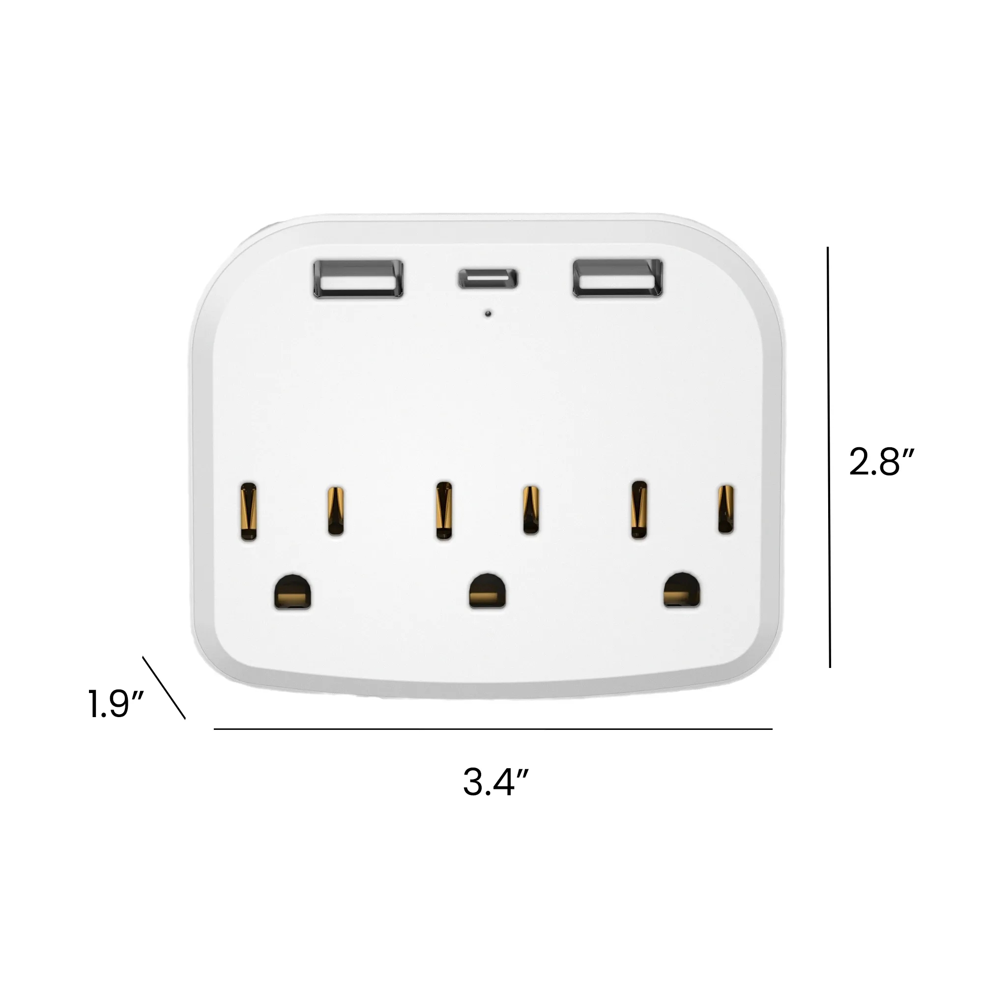 1 to Three Multi Interface Sockets 1