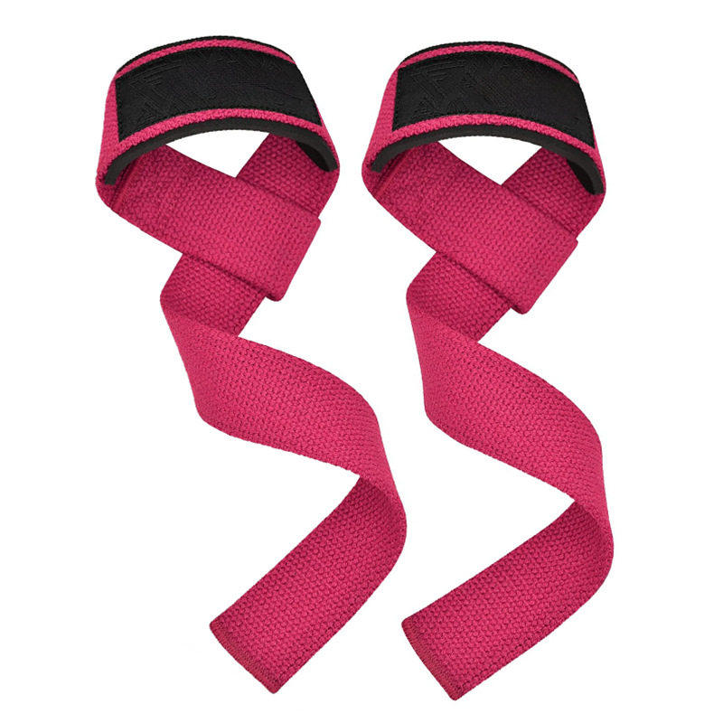 Padded Cotton Lifting Wrist Strap 2