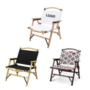 Outdoor Picnic Folding Beach Wood Chair 3