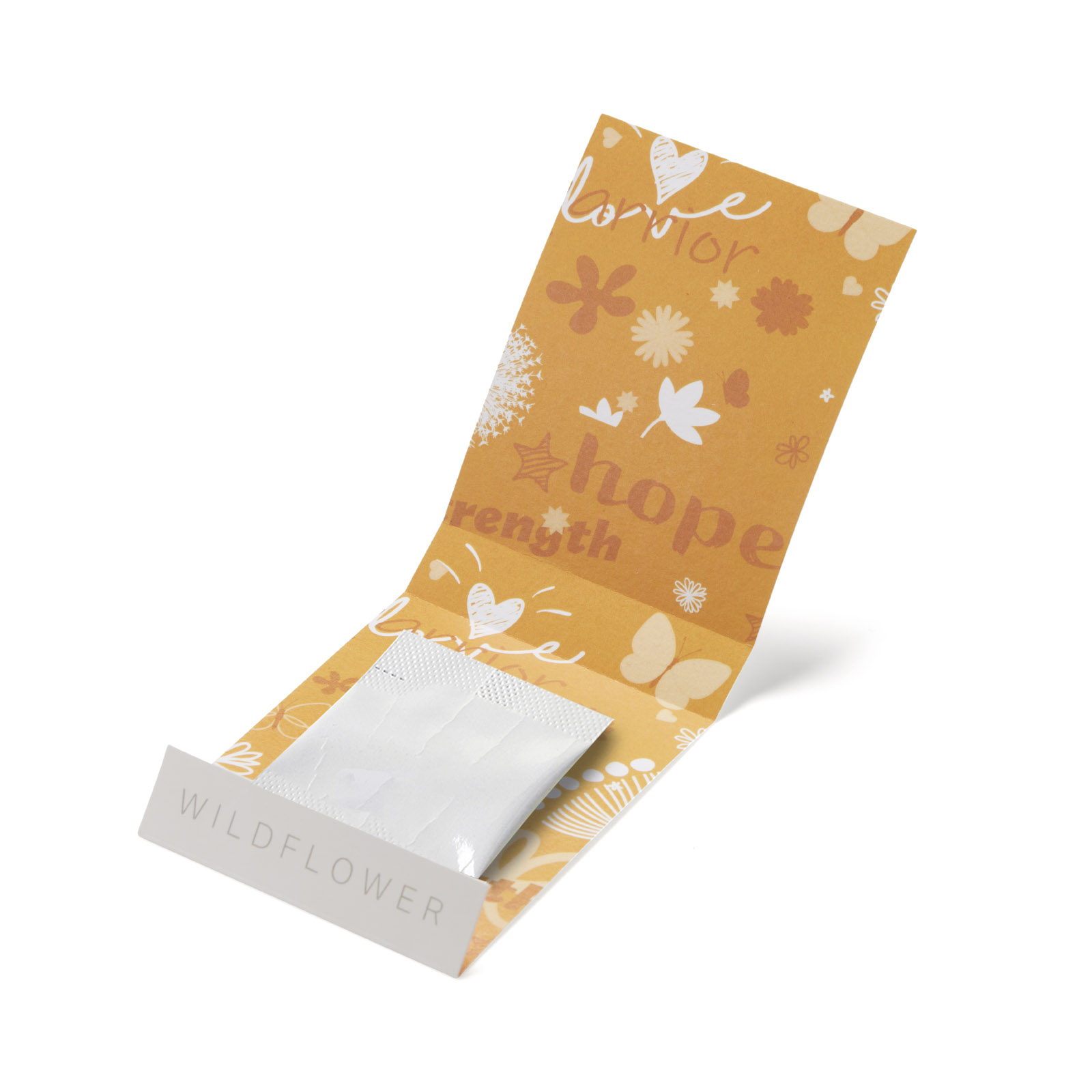 Orange Ribbon Garden of Hope Matchbook 4