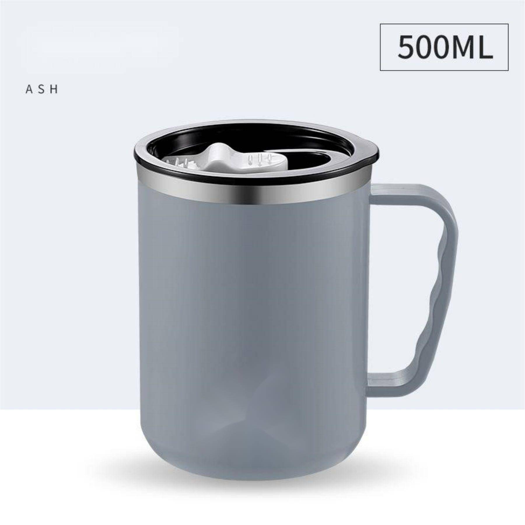 Double Stainless Steel Mug With Handle 7