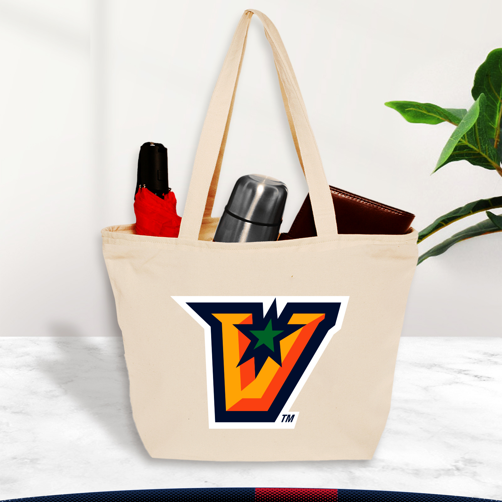 Abandi Canvas Tote Bag, custom tote bag with logo imprint 5