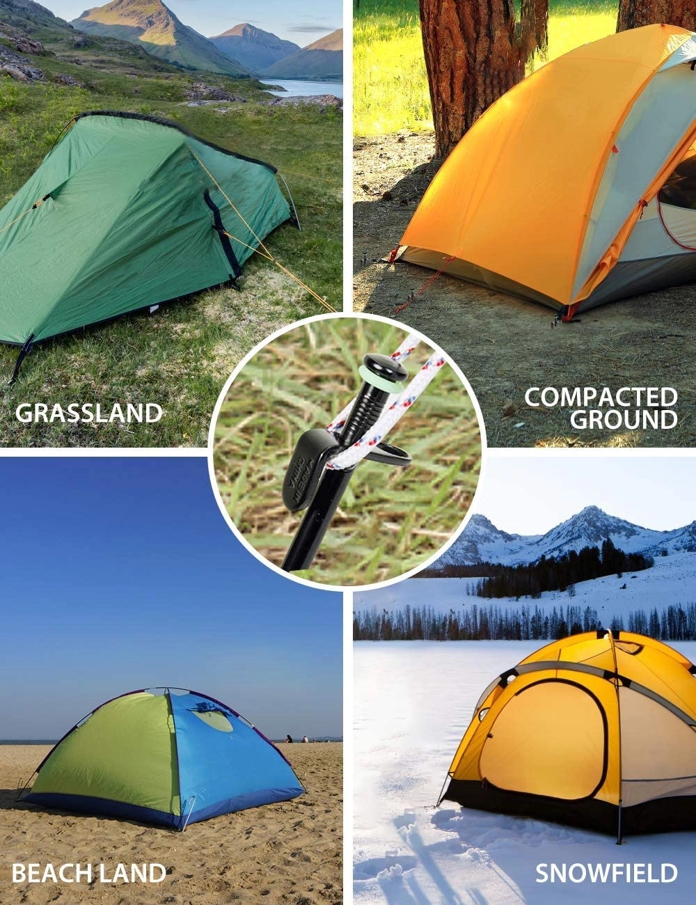 Tent Stakes Kit 3
