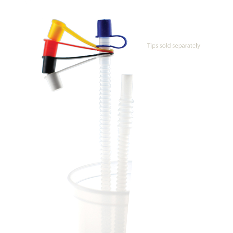 6.5" Corrugated Whistle Straw 2