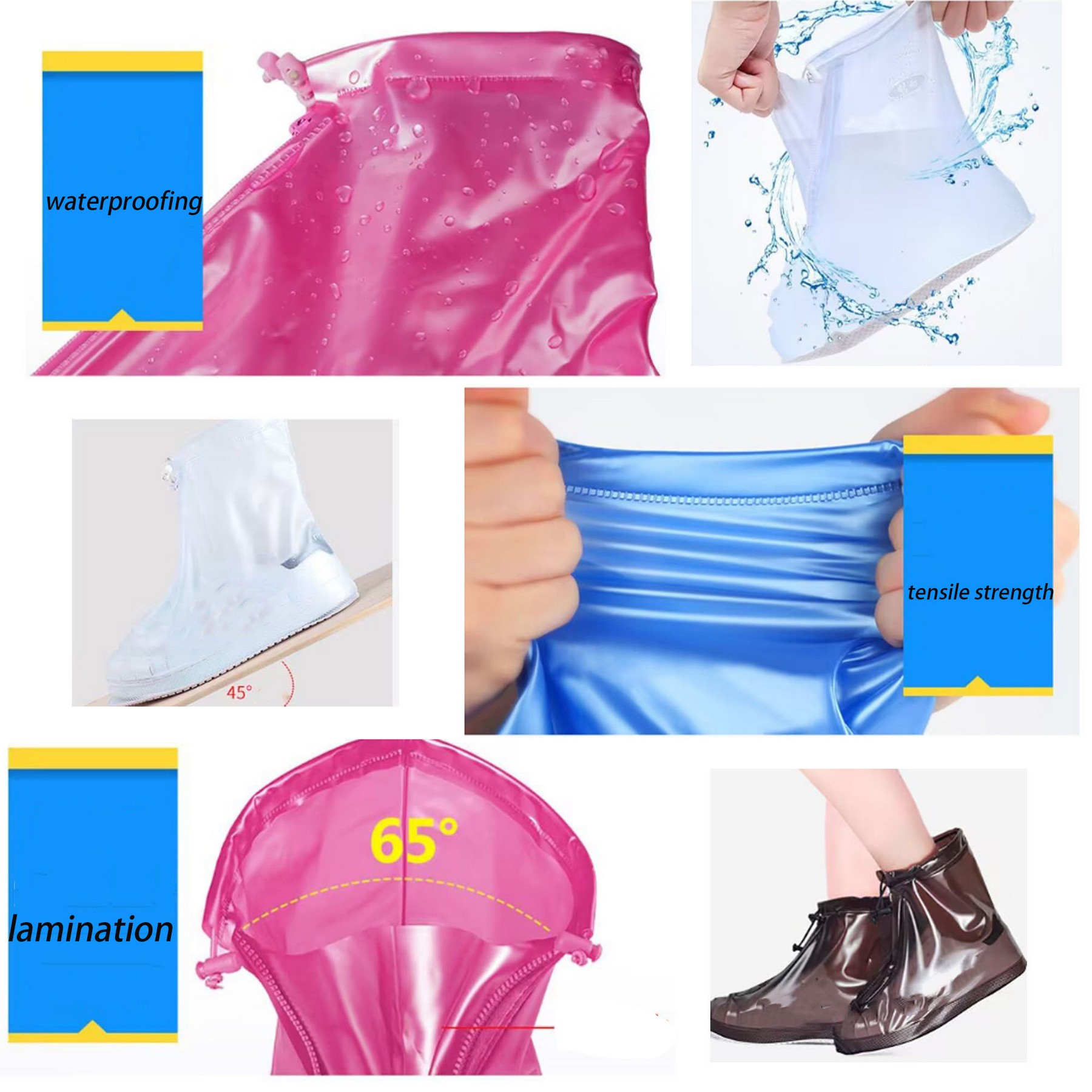 Reusable PVC Rubber Sole Cover 2