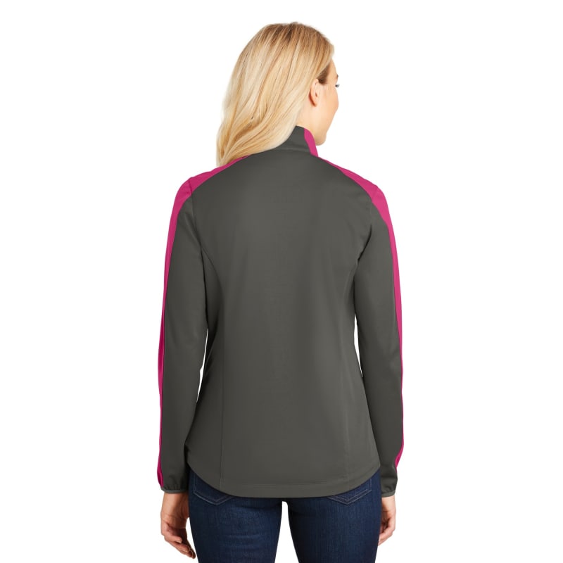 Port Authority Women's Active Colorblock Soft Shell Jacket. 27
